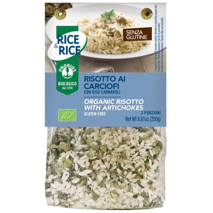 Riz & Riz Risotto Aux Artichauts Au Miso Probios 250g