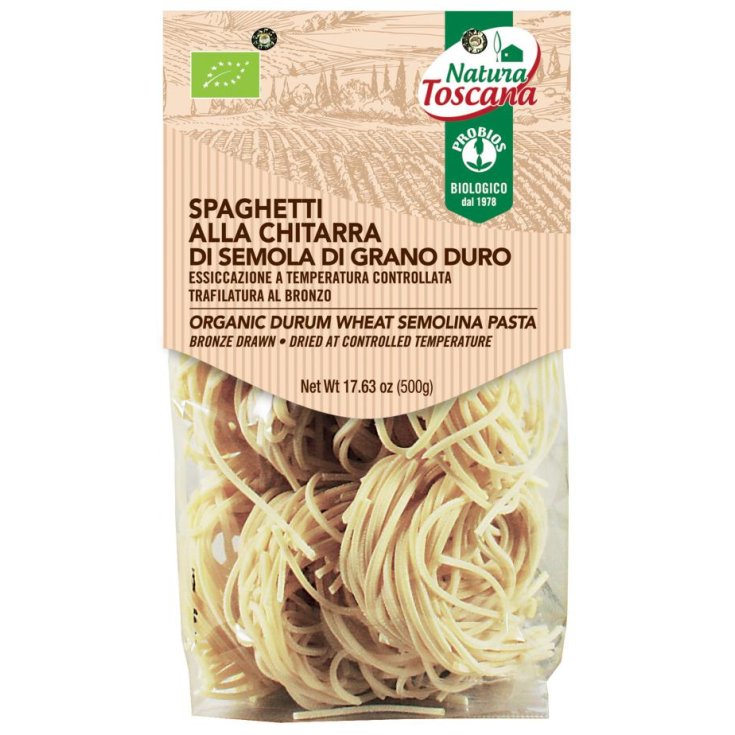 Natura Toscana Artisan Pasta Spaghetti Alla Chitarra Probios 500g