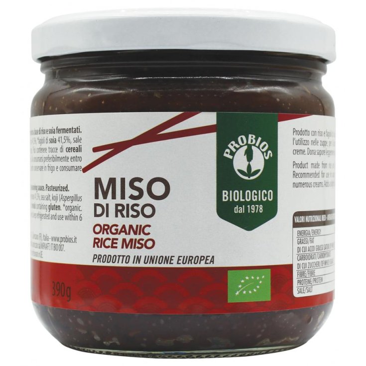 Mitoku Miso Riz Européen Probios 390g