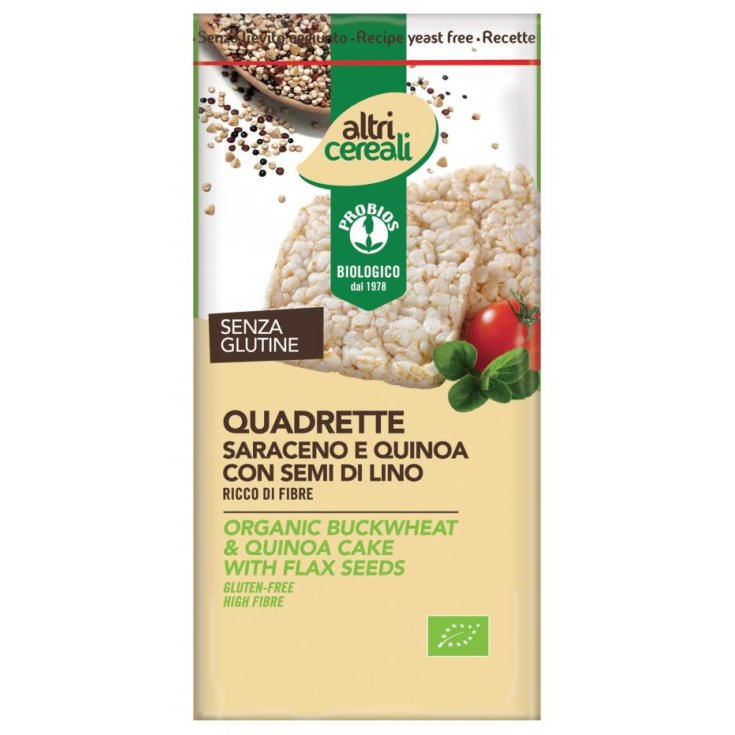 Quadrette Autres Céréales Au Sarrasin Et Quinoa Probios 130g