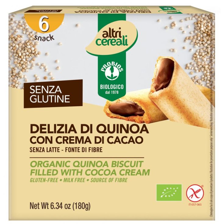 Autres Céréales Délice De Quinoa Aux Probios Crème De Cacao 6x30g