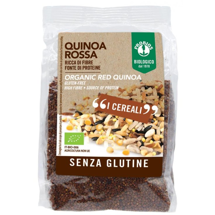 Céréales Quinoa Rouge Sans Gluten Probios 400g