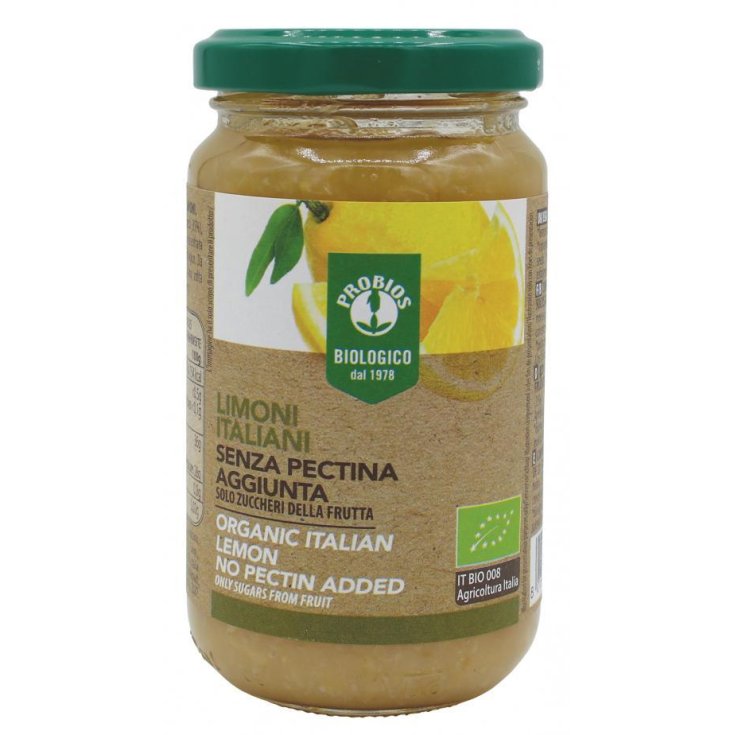 Compote De Citrons Italiens Sans Pectine Ajoutée Probios 220g