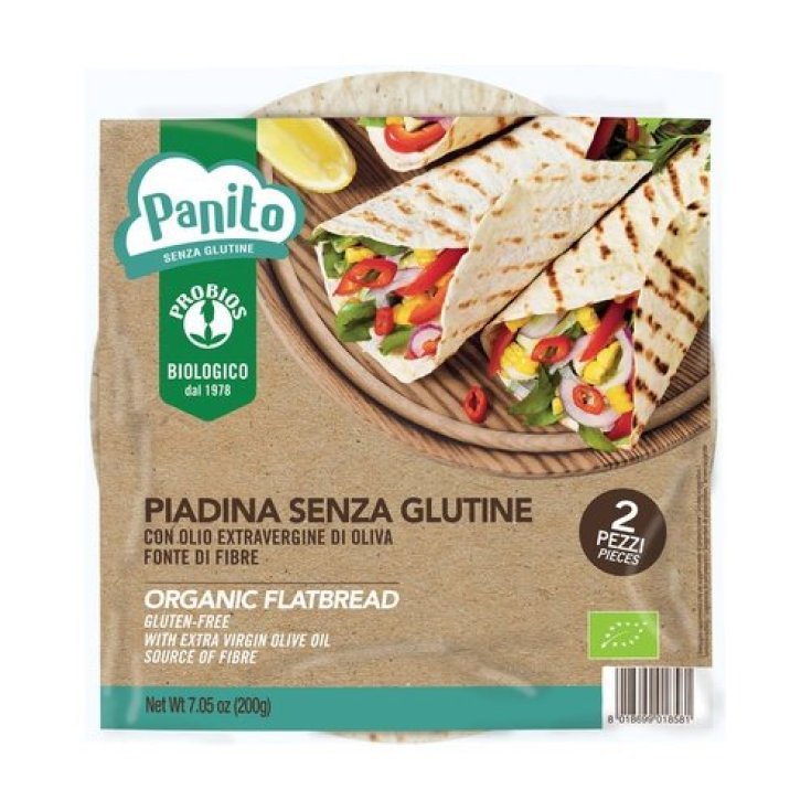 Panito Piadina Probios Sans Gluten 2x100g