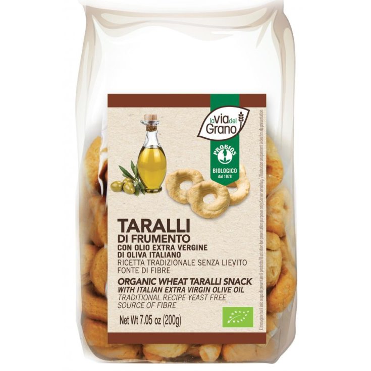 La Via Del Grano Probios Blé Taralli 200g