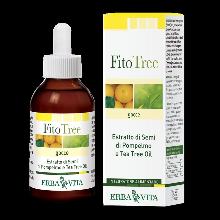 ErbaVita Line Fitotree Fitotree Gouttes Complément Alimentaire 30ml