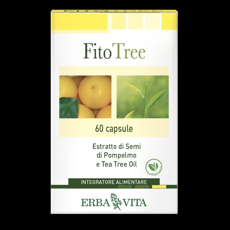 ErbaVita Ligne Fitotree Fitotree Capsules Complément alimentaire 60 Capsules