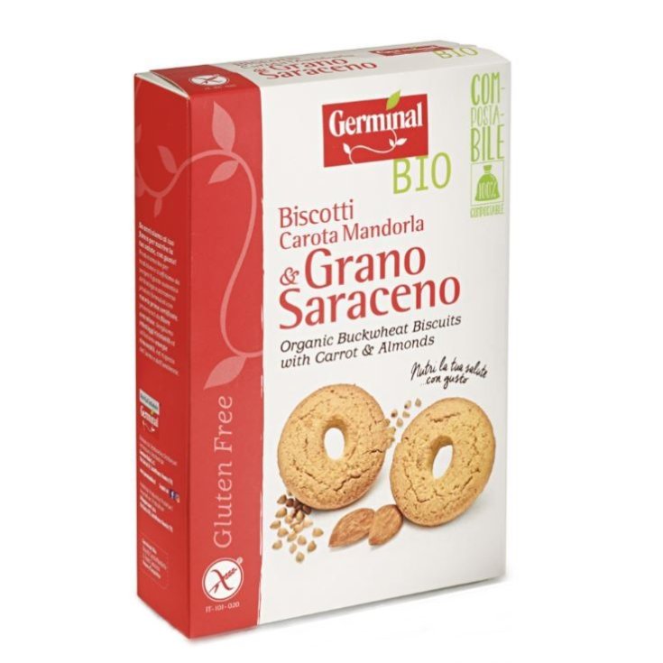 Germinal Biscuits Carotte Et Madorla Sarrasin Bio 250g