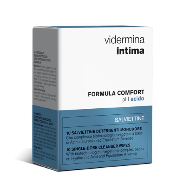 Vidermina Intima Lingettes Monodoses 10 Pièces