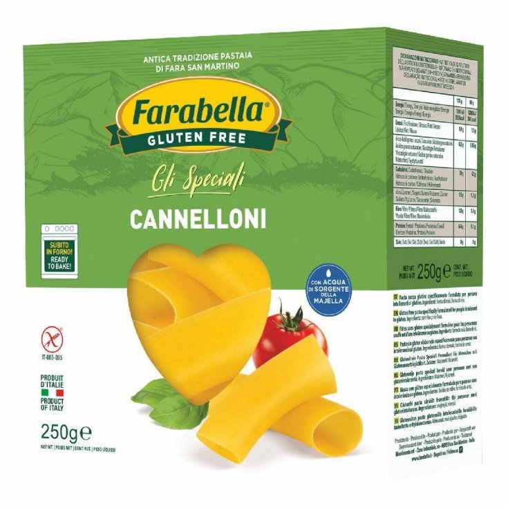 Farabella Cannelloni Sans Gluten 250g