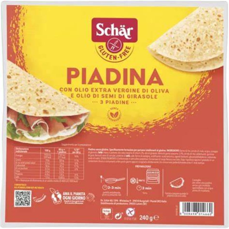 Schar Piadina Sans Gluten 240g