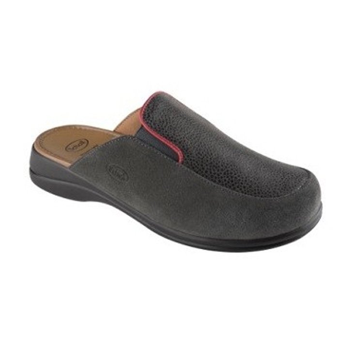 Dr. Scholl's New Moue Suede Sandal Blanc Rouge Taille 39