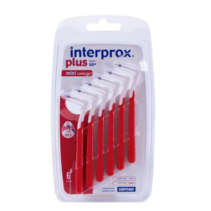 Dentaid Interprox Plus Miniconic Rouge 6p