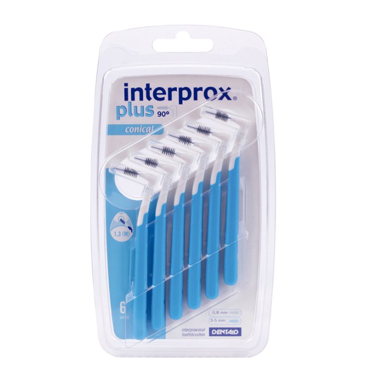 Dentaid Interprox Plus Conique Bleu 6pcs