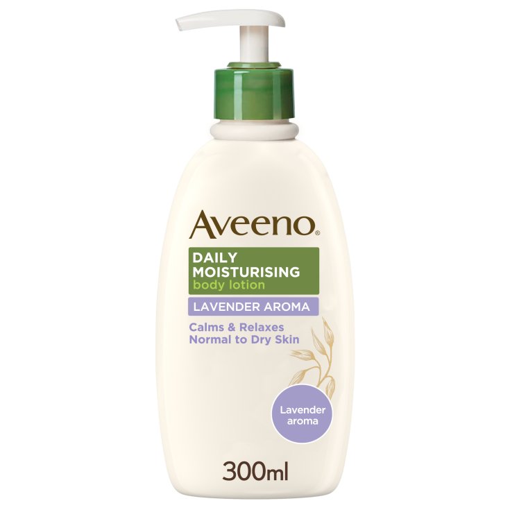 Aveeno Body Crème Hydratante Parfum Lavande 300ml