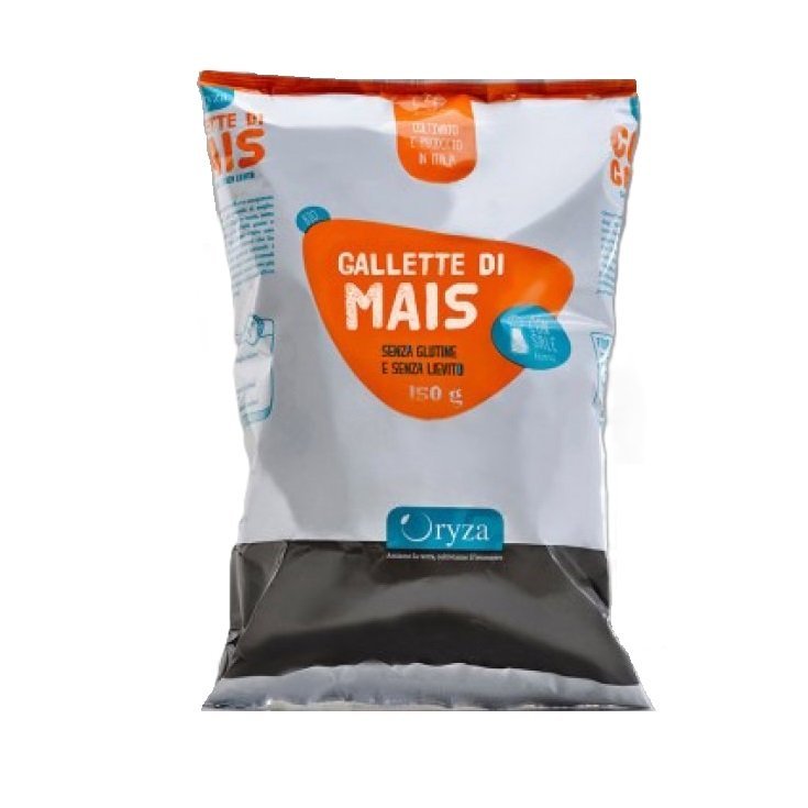 Oryza Corn Cakes With Salt, Huile de Graines de Maïs Sans Gluten 150g