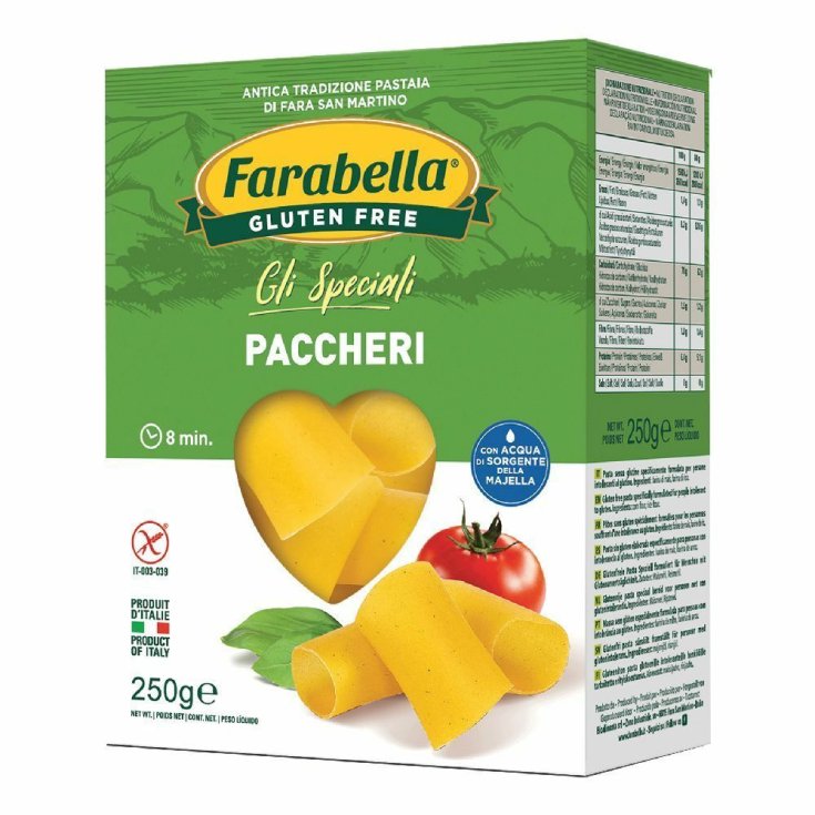 Farabella Paccheri Pâtes Sans Gluten 250g