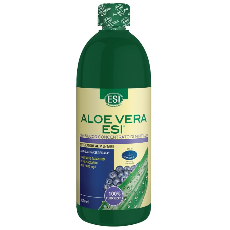 Jus d'Aloe Vera à la Myrtille Esi 1000ml