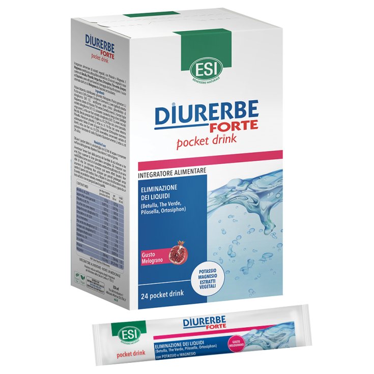 Diurerbe Forte Grenade Esi Boisson 24 Poches