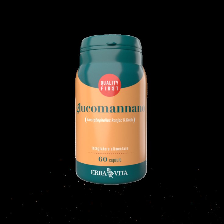 ErbaVita Monoplanta Capsules Glucomannane Complément Alimentaire 60 Capsules