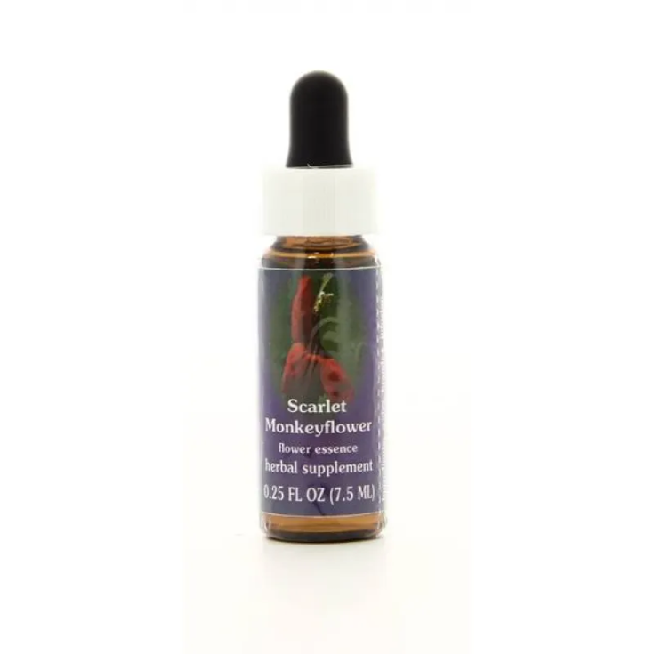 Natur Scarlet Monkeyflower Essences Californiennes 7.5ml