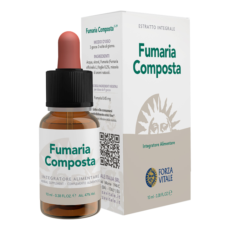 Fumeterre composé de force de vie 10 ml