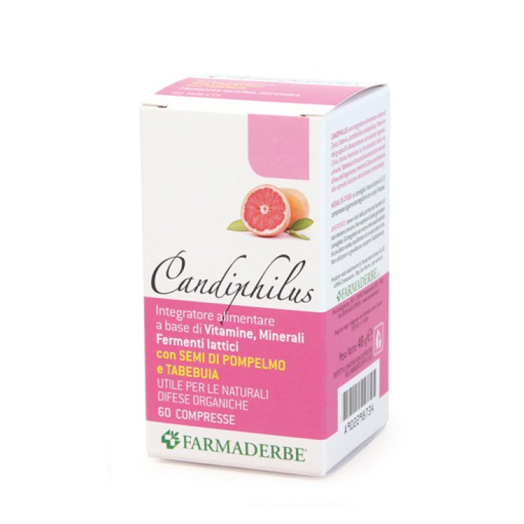Farmaderbe Candiphilus Complément Alimentaire 60 Comprimés