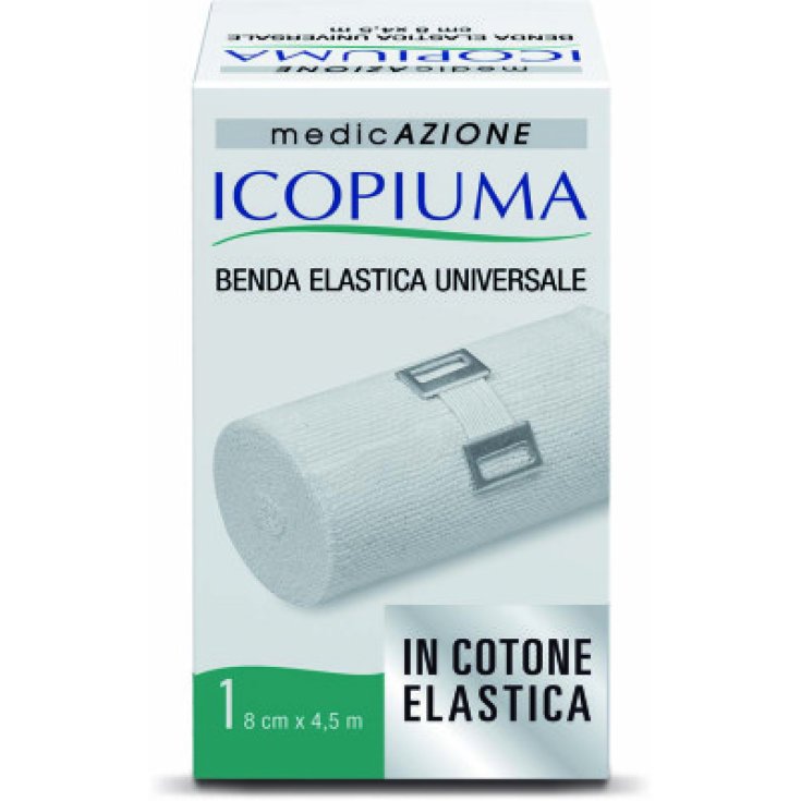 Icopiuma Bandage Élastique Universel En Coton 8x4,5cm