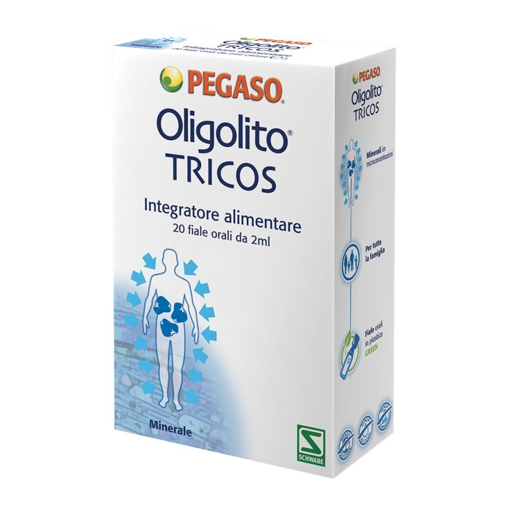 Pegaso® Oligolito® TRICOS Complément Alimentaire 20 Ampoules 2 ml