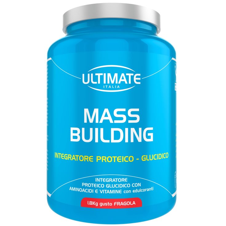 Ultimate Mass Building Complément Alimentaire Goût Fraise 1,8kg