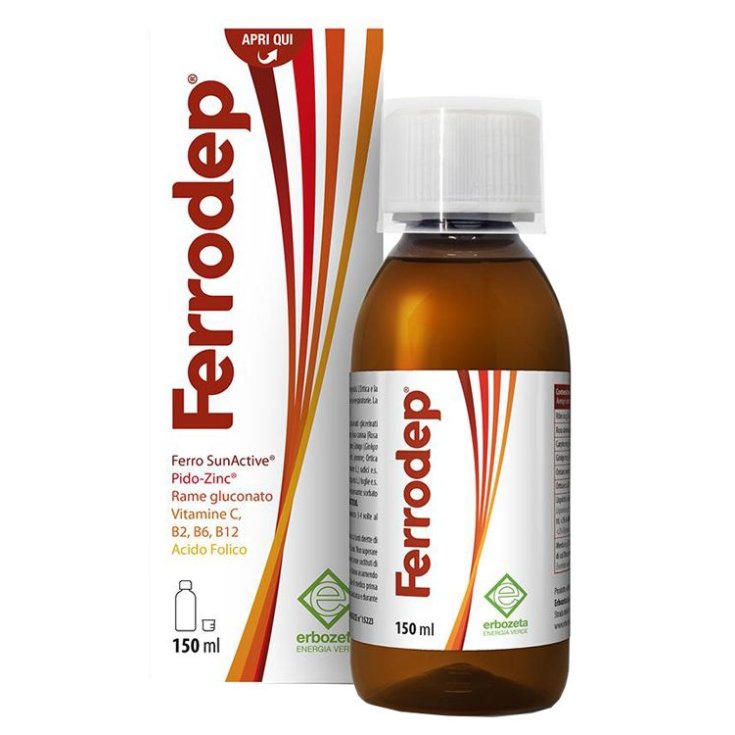 Erbozeta Ferrodep Solution Buvable Complément Alimentaire 150 ml