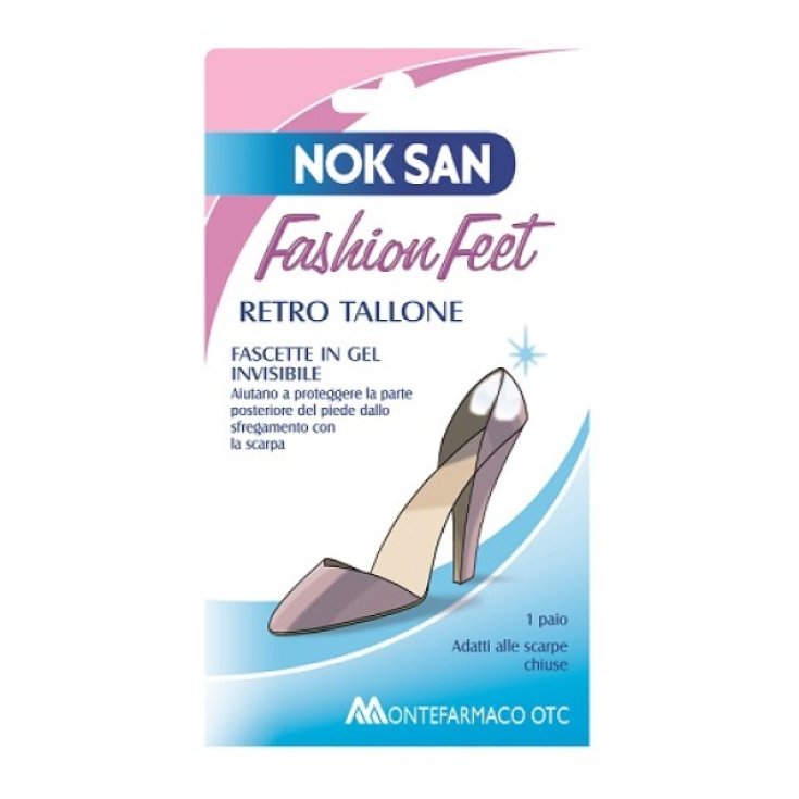 Nok San Fashion Feet Band pour talon rétro MONTEFARMACO 1 paire