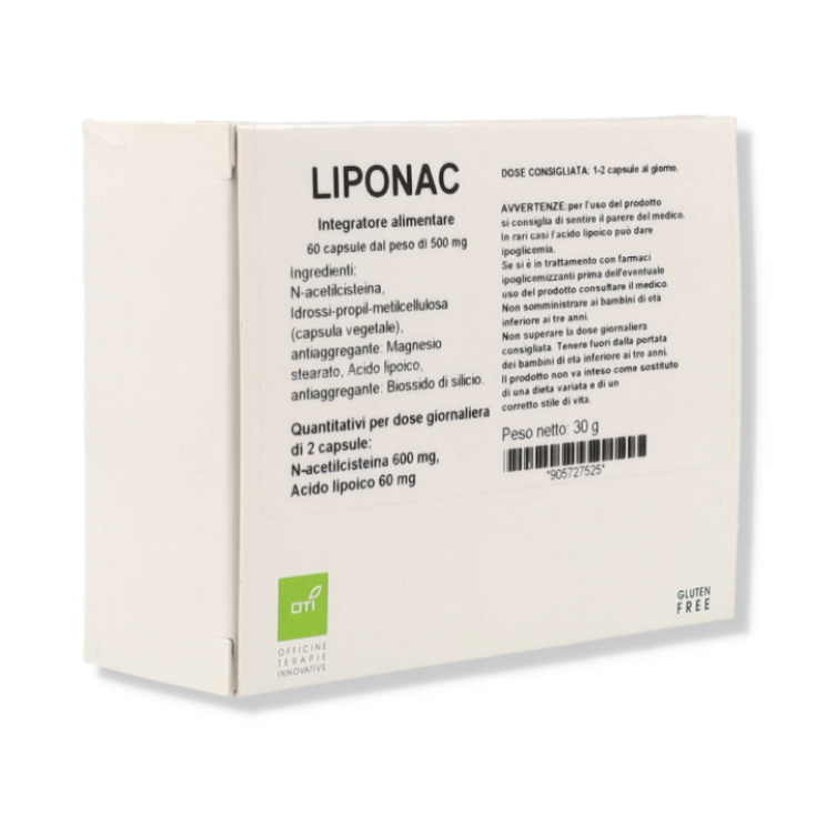 Liponac OTI 60 Gélules de 600mg