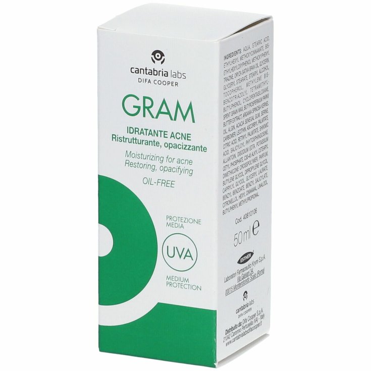 Hydratant contre l'acné Gram 50 ml