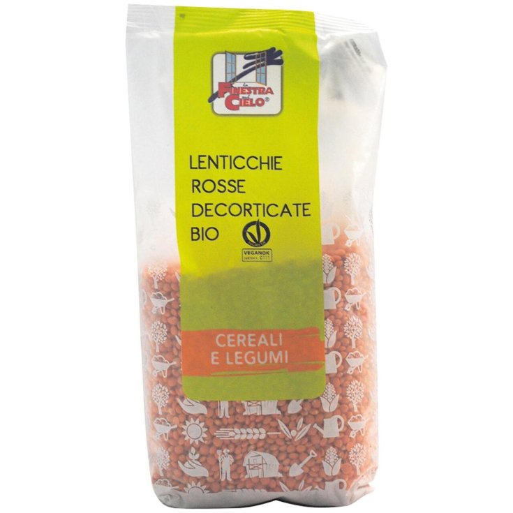 Lentilles rouges décortiquées