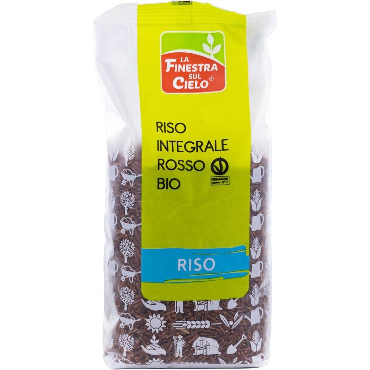 Riz brun rouge sauvage