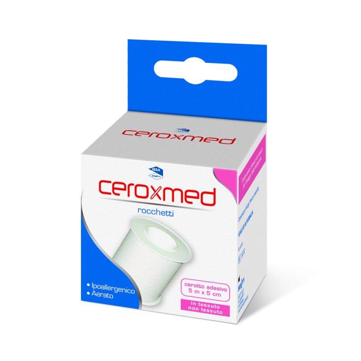 Pansement Adhésif Ceroxmed En Bobine En TNT IBSA 5mx5 cm