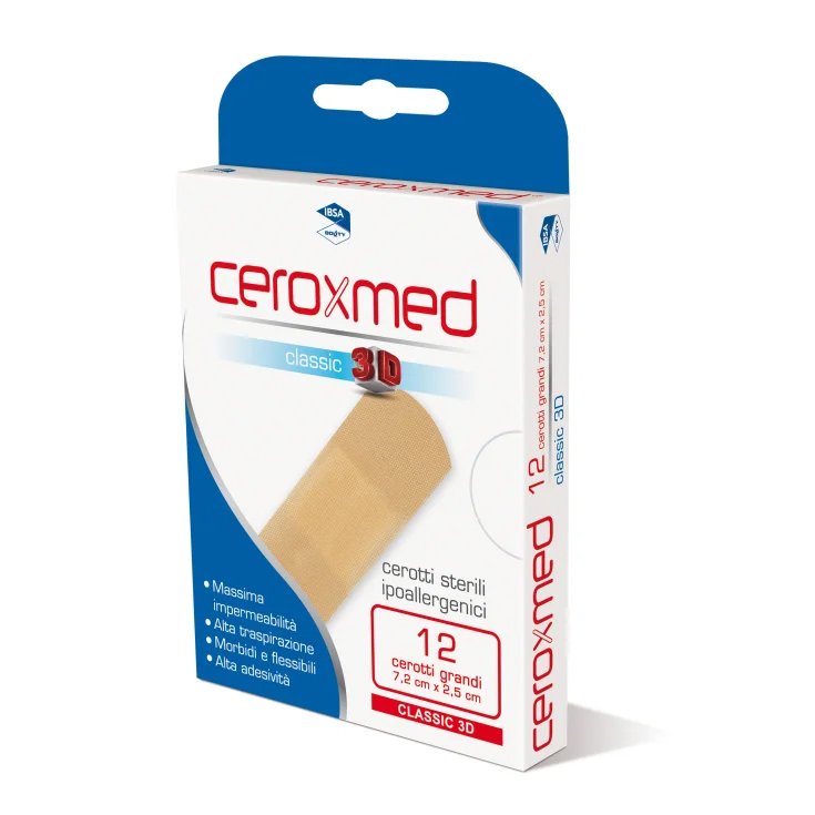 Ceroxmed Classic 3D IBSA 12 Grands Patchs