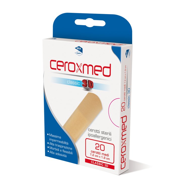 Ceroxmed Classic 3D IBSA 20 patchs moyens