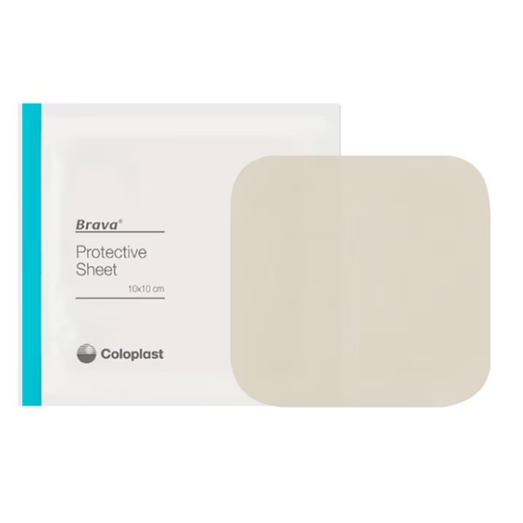 Coloplast Brava Plaque de protection 10x10cm 10 pièces