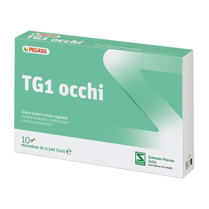 Pegaso® Tg1 Yeux Collyre 10 Unidoses 0,5 ml