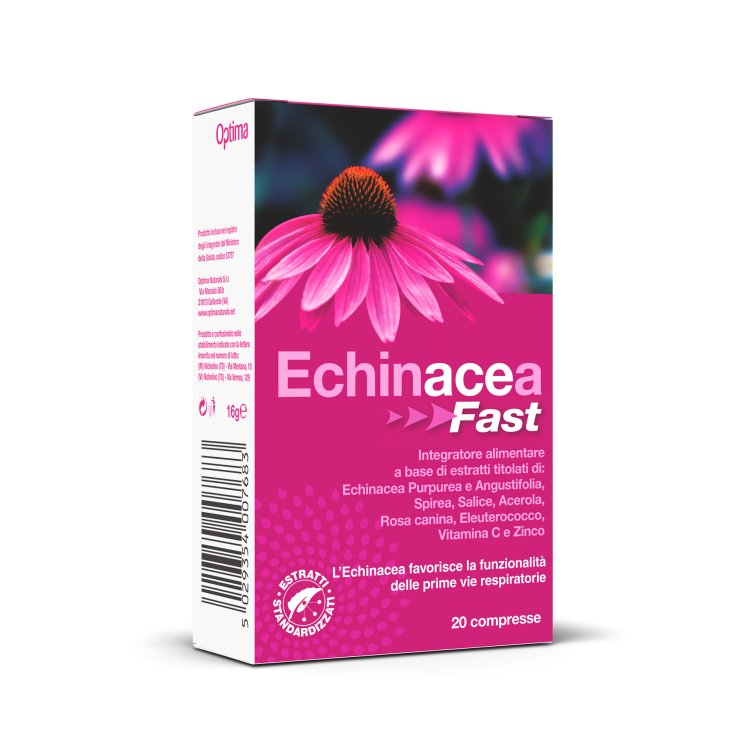 Echinacée Rapide Optima Naturals 20 Comprimés