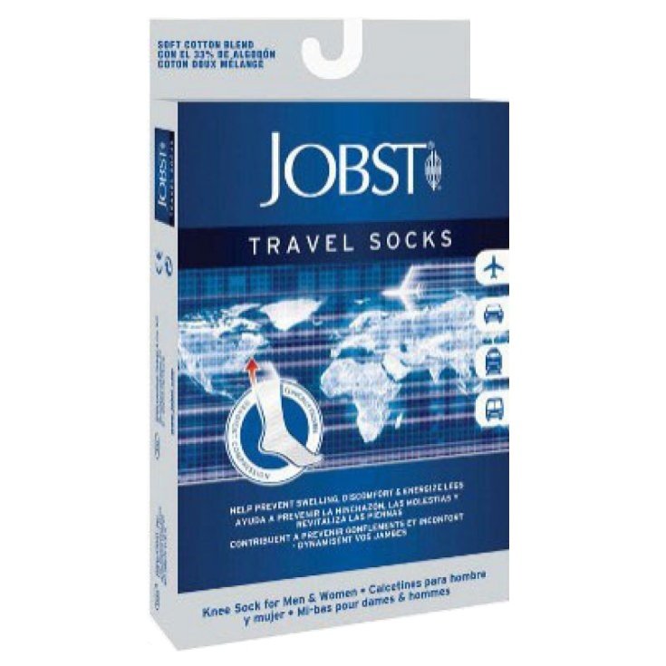 Jobst Travel Chaussettes Gamb Blu M