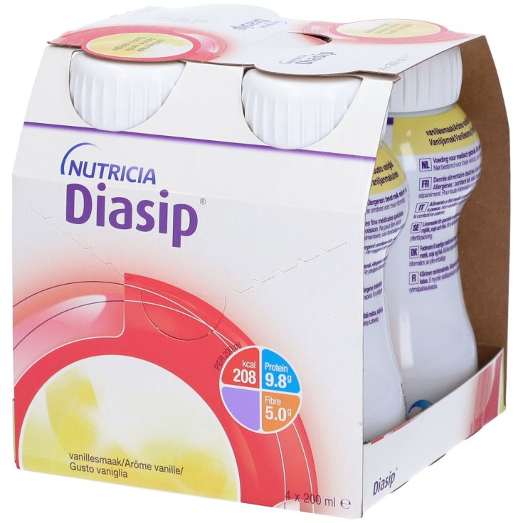 Diasip Goût Vanille Nutricia 4x200ml