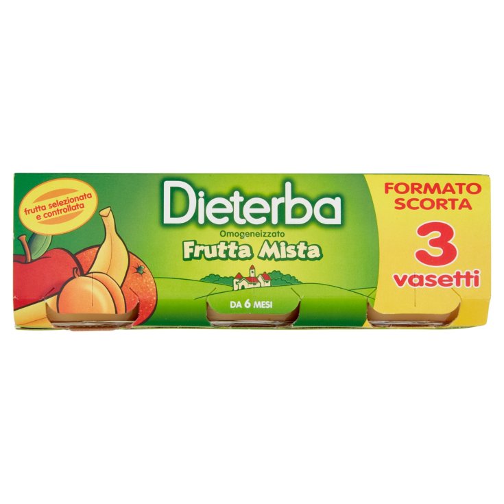 Dieterba Mélange de Fruits 3x80g