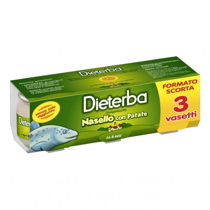 Dieterba Merlu aux Pommes de Terre 80g