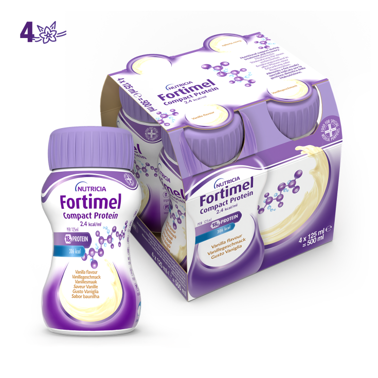 Fortimel Compact Protein Nutricia 4x125ml