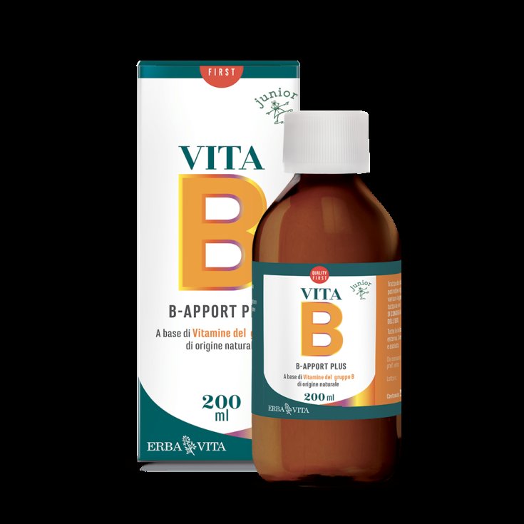 ErbaVita B-Apport Plus Complément Alimentaire Fluide 200 ml