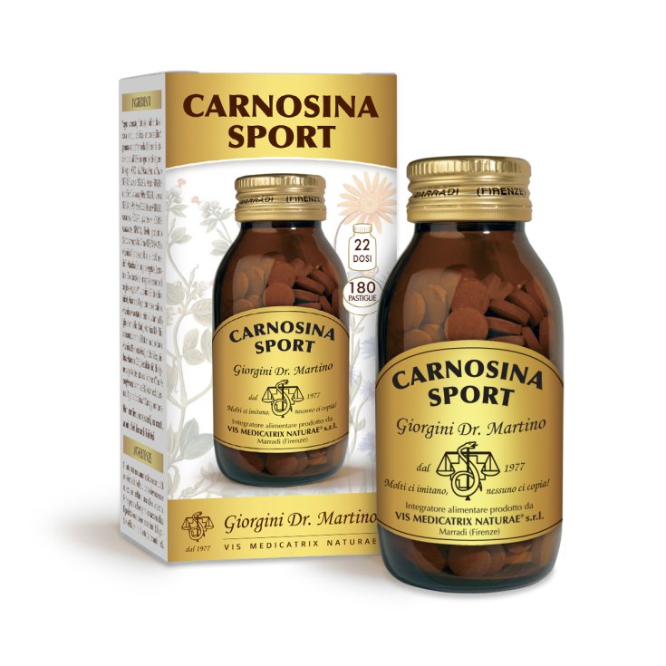 Vitamine Sport Carnosine Sport Dr. Giorgini 180 Comprimés