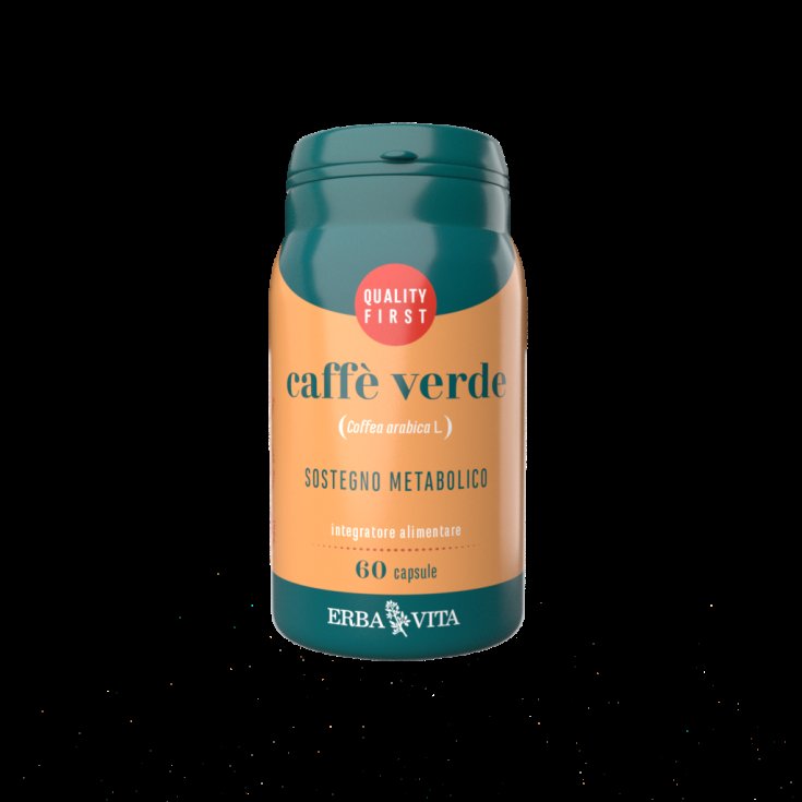 ErbaVita Capsules Monoplanta Café Vert Intégrateur Alimentaire 60 Capsules